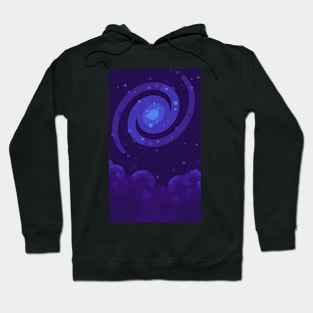 background galaxy Hoodie